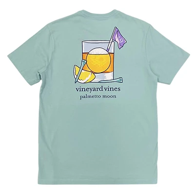 Golf Cocktail Short Sleeve T-Shirt Aqua Haze