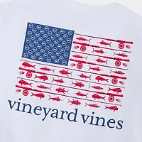 USA Reel Flag Short Sleeve T-Shirt