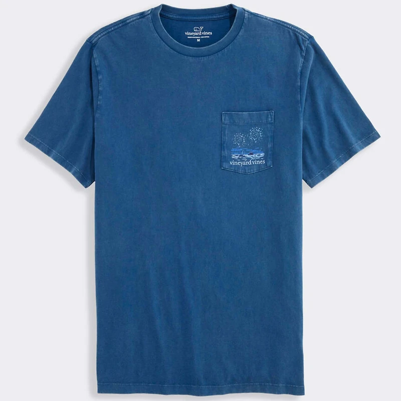 Fireworks Whale Fill Short Sleeve T-Shirt