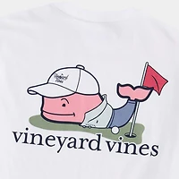 Golfer Whale Short Sleeve T-Shirt