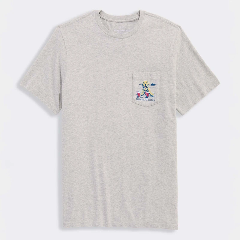 Pup Cup Short Sleeve T-Shirt Grey Heather