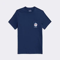 USA Dog Life Ring Short Sleeve T-Shirt