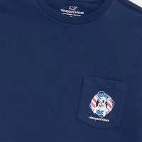 USA Dog Life Ring Short Sleeve T-Shirt