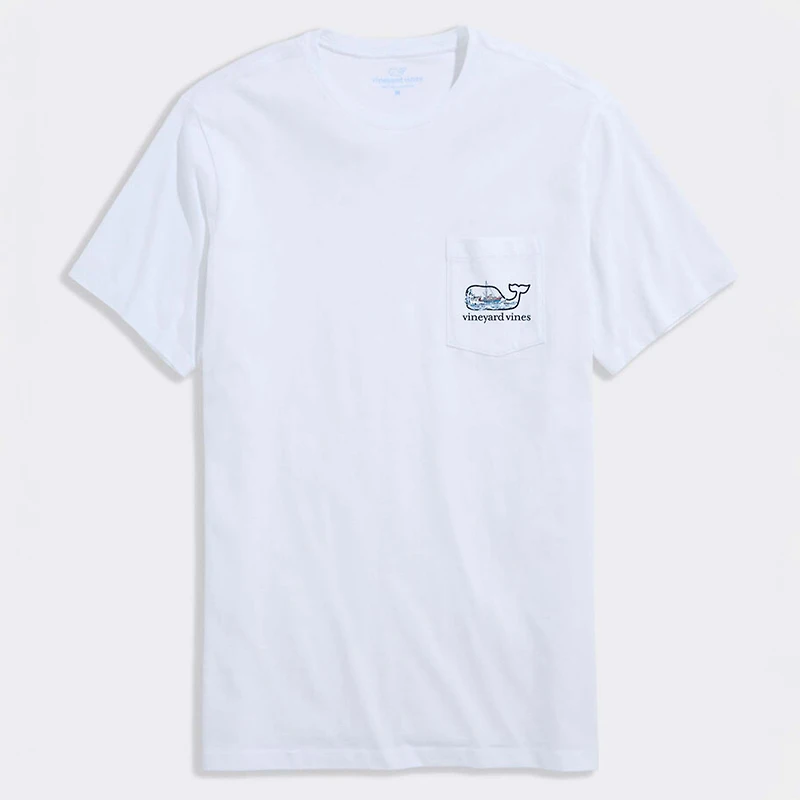 JAWS x Vineyard Vines Orca Whale Fill Short Sleeve T-Shirt