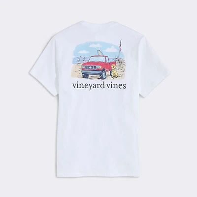 Truck On The Beach Short Sleeve T-Shirt