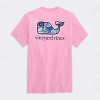 Stickers Whale Sleeve T-Shirt Cotton Candy