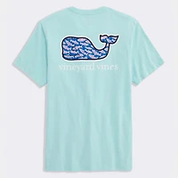 Bluff Fish Whale Fill Short Sleeve T-Shirt