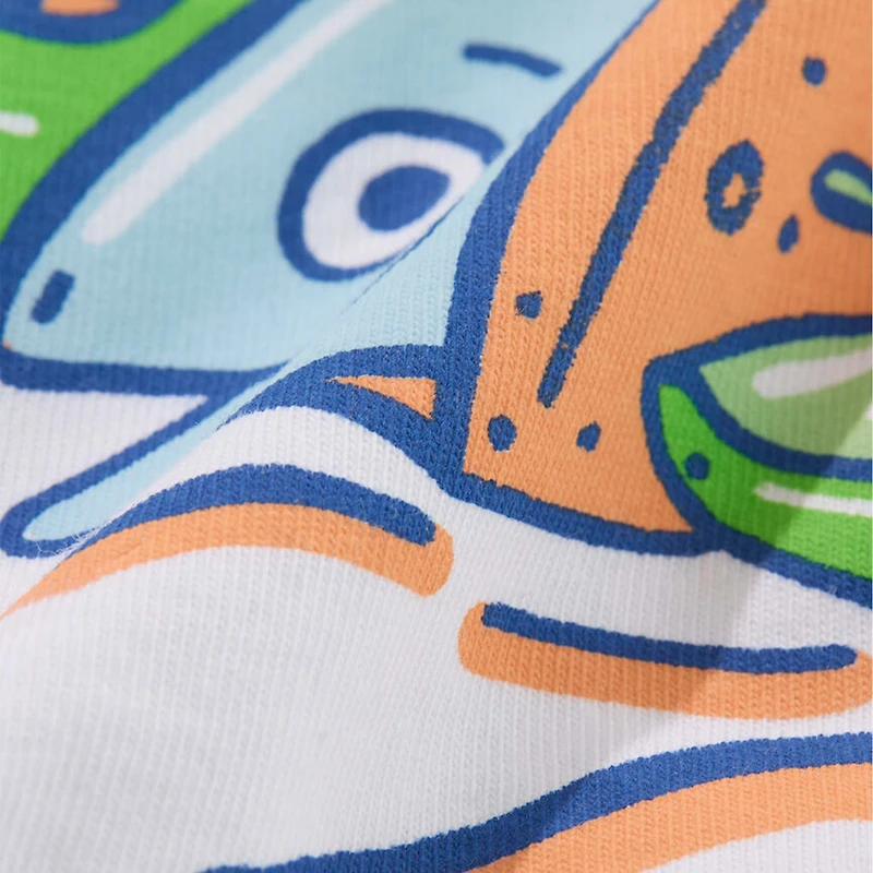 Fish Taco On The Beach Short Sleeve T-Shirt