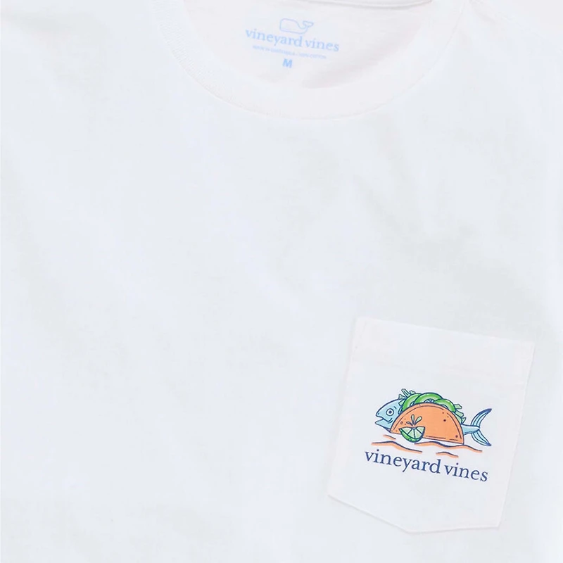 Fish Taco On The Beach Short Sleeve T-Shirt