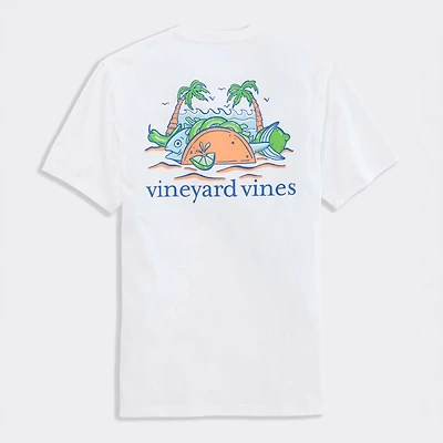 Fish Taco On The Beach Short Sleeve T-Shirt