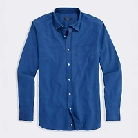 Cisco Solid Plaid Island Cotton Button Down Shirt