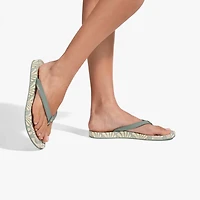 Women's 'Uiki Sandals Silver Pine and Pa'i