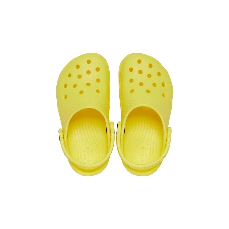Toddler Classic Clog Cyber Yellow