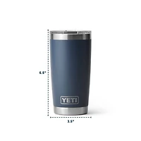 Blue Camo Rambler 20oz Tumbler