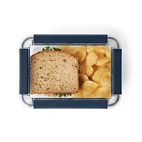 Navy Large Food Storage