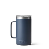 Navy Rambler 24oz Mug