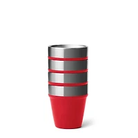 Rescue Red 4 Piece Shot Glasses