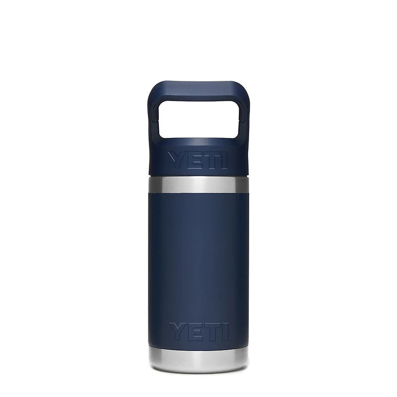 Navy Rambler Jr. 12oz Kids Bottle