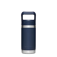 Navy Rambler Jr. 12oz Kids Bottle