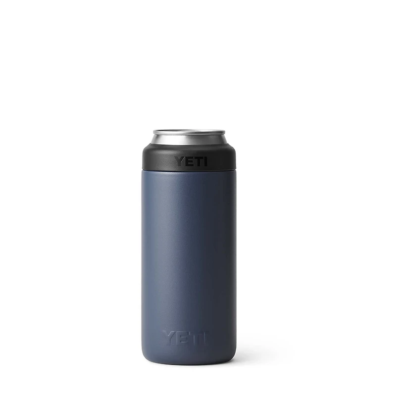 Navy Rambler 12oz Slim Can Colster