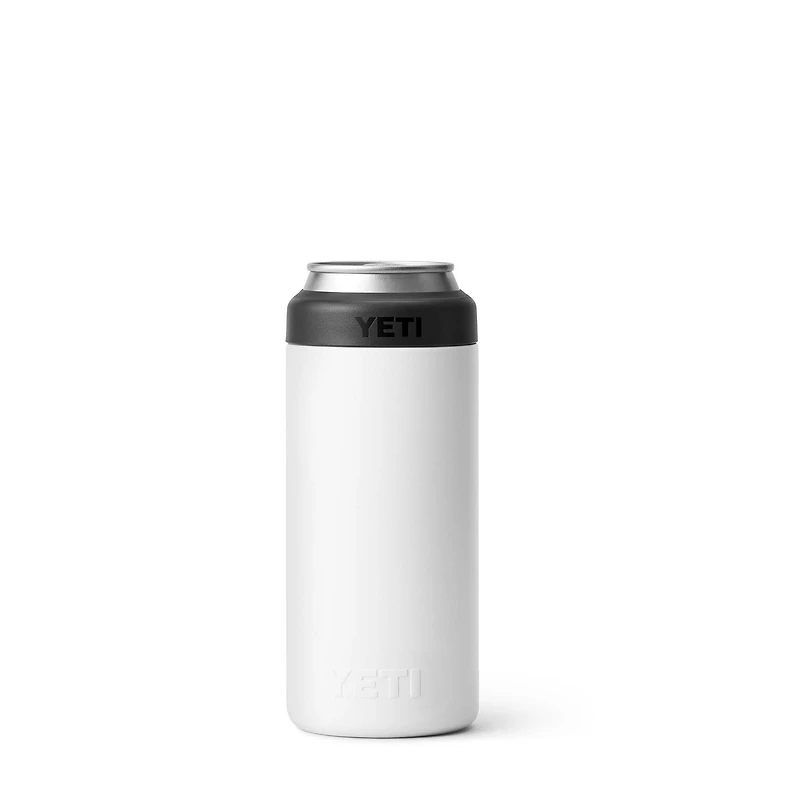 White Rambler 12oz Slim Can Colster