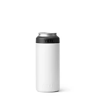White Rambler 12oz Slim Can Colster