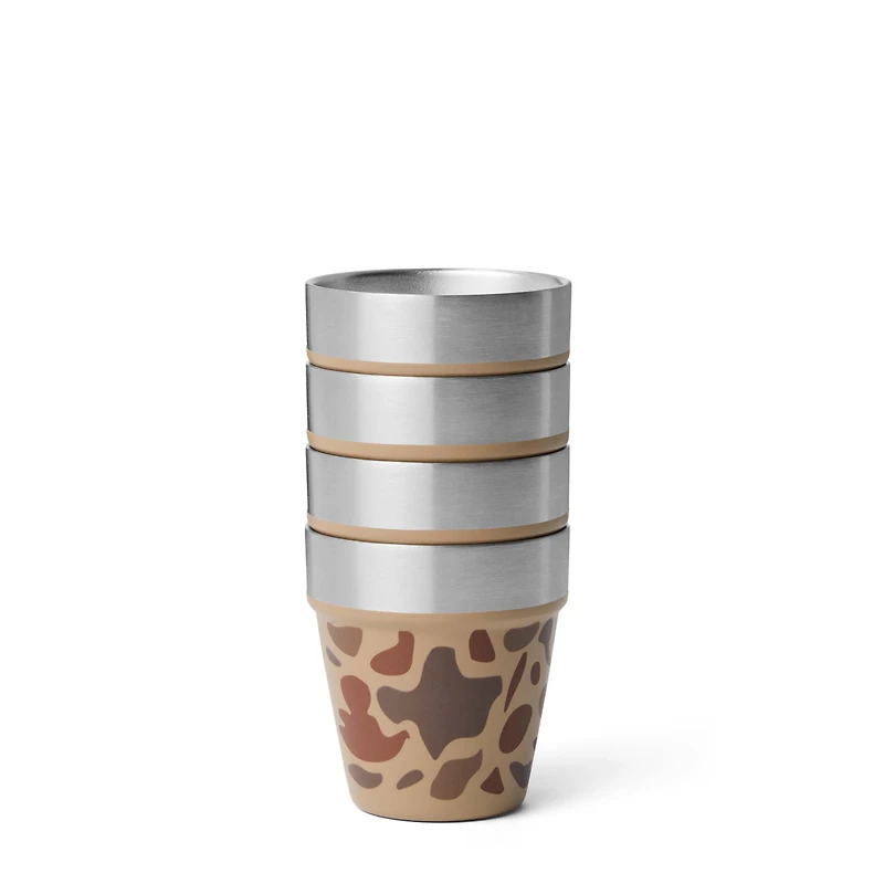 Wetlands 4 Piece Shot Glass Set with Case