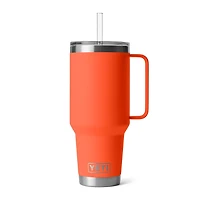 Papaya Rambler 42oz Straw Mug