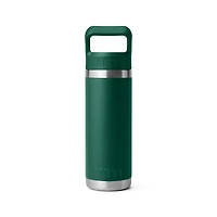 Black Forest Green Rambler 18oz Straw Bottle