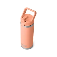 Lowcountry Peach Rambler 18oz Straw Bottle