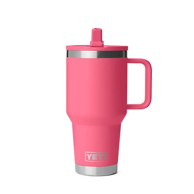 Tropical Pink 30oz Travel Straw Mug