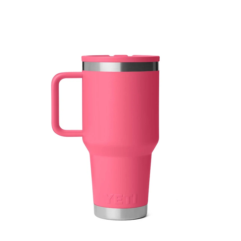 Tropical Pink 30oz Travel Straw Mug