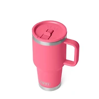 Tropical Pink 30oz Travel Straw Mug