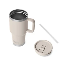 Cape Taupe 30oz Travel Straw Mug