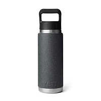 Black Stone Rambler 26oz Straw Bottle