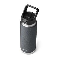 Black Stone Rambler 26oz Straw Bottle