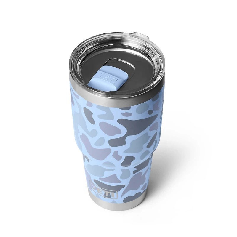 Blue Camo Rambler 30oz Tumbler