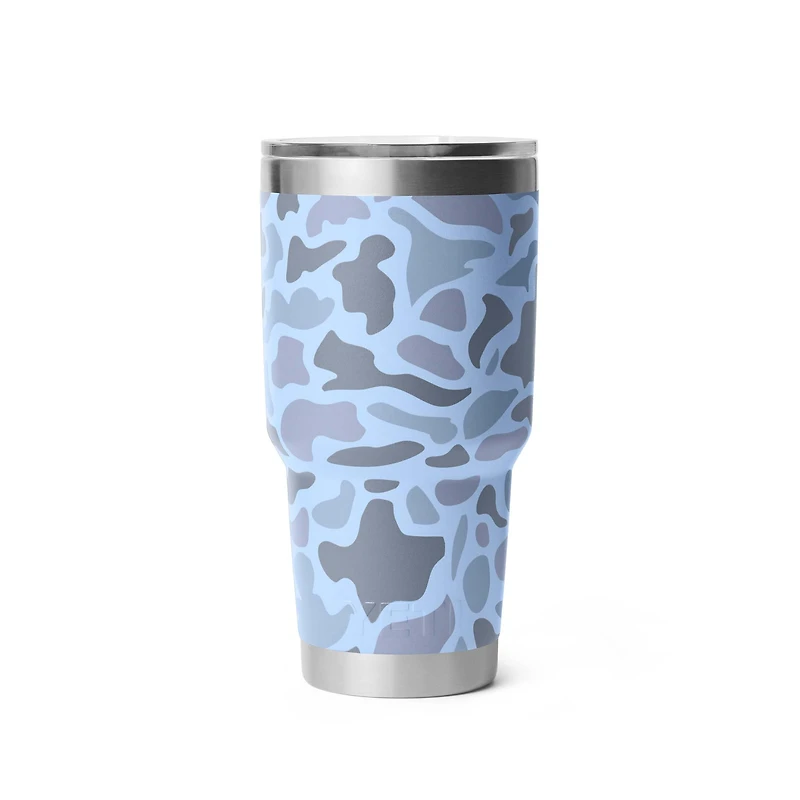 Blue Camo Rambler 30oz Tumbler