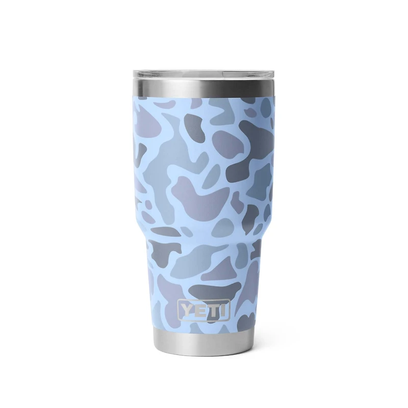 Blue Camo Rambler 30oz Tumbler