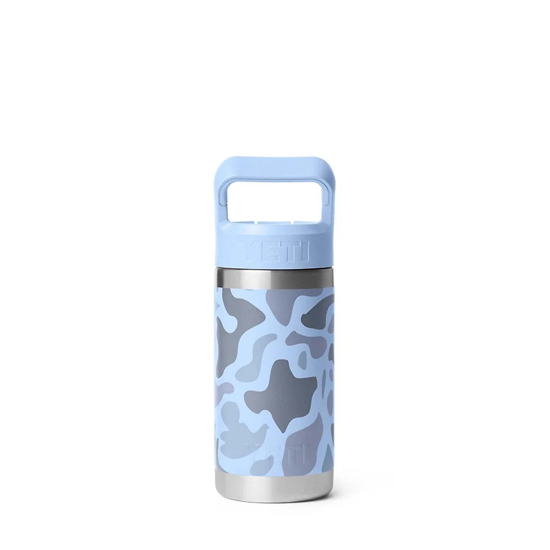 Blue Camo Rambler Jr. 12oz Kids Bottle