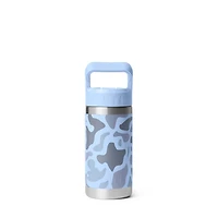 Blue Camo Rambler Jr. 12oz Kids Bottle