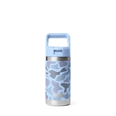 Blue Camo Rambler Jr. 12oz Kids Bottle