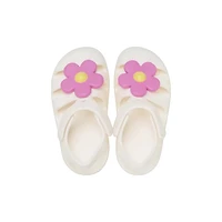 Toddler Classic Flower Fisherman Sandals Chalk