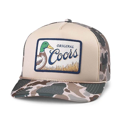 Coors Mallard Two Toned Patch Trucker Hat