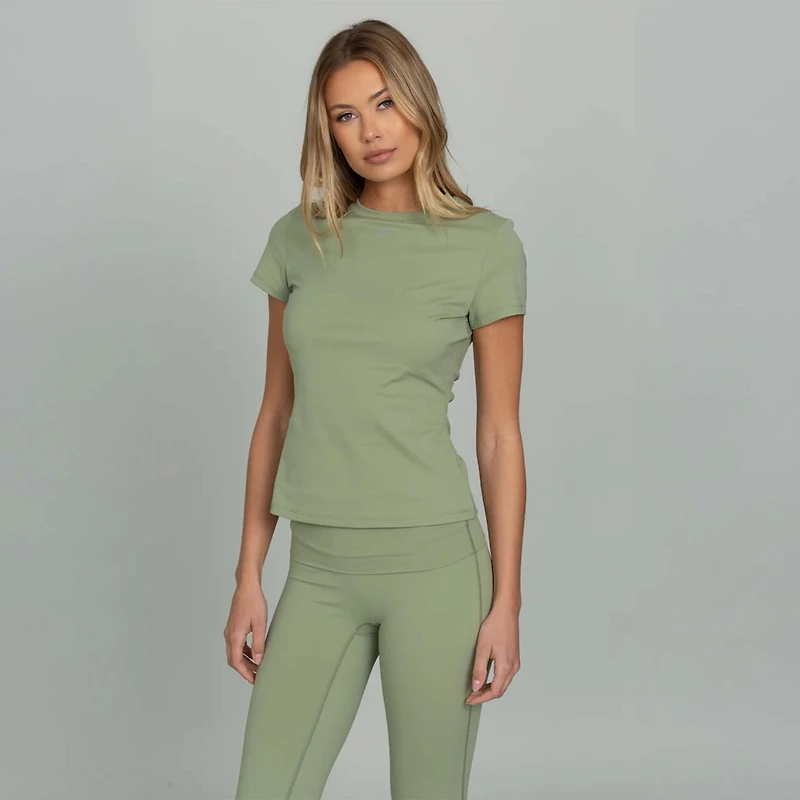 Essential Full Length Short Sleeve T-Shirt