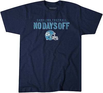 UNC No Days Off Short Sleeve T-Shirt