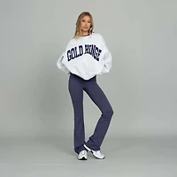 Fold Over Flare Legging