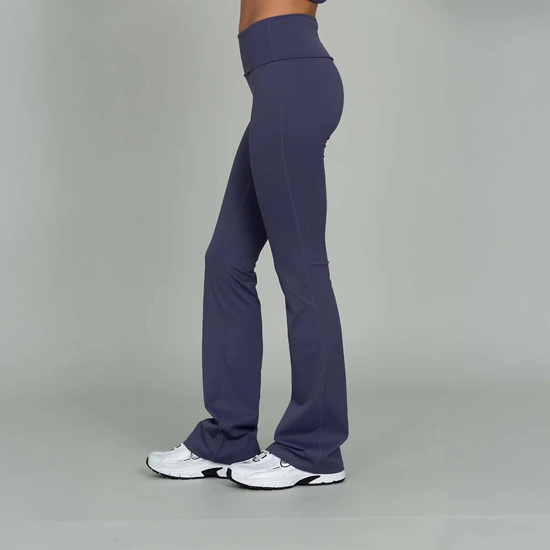 Fold Over Flare Legging
