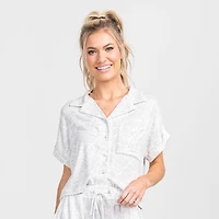 Wildest Dreams Boxy Pajama Top Palm Beach