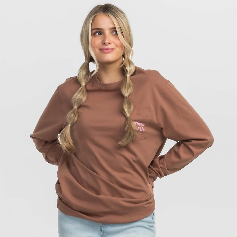 Little Bit Cowgirl Long Sleeve T-Shirt Maple